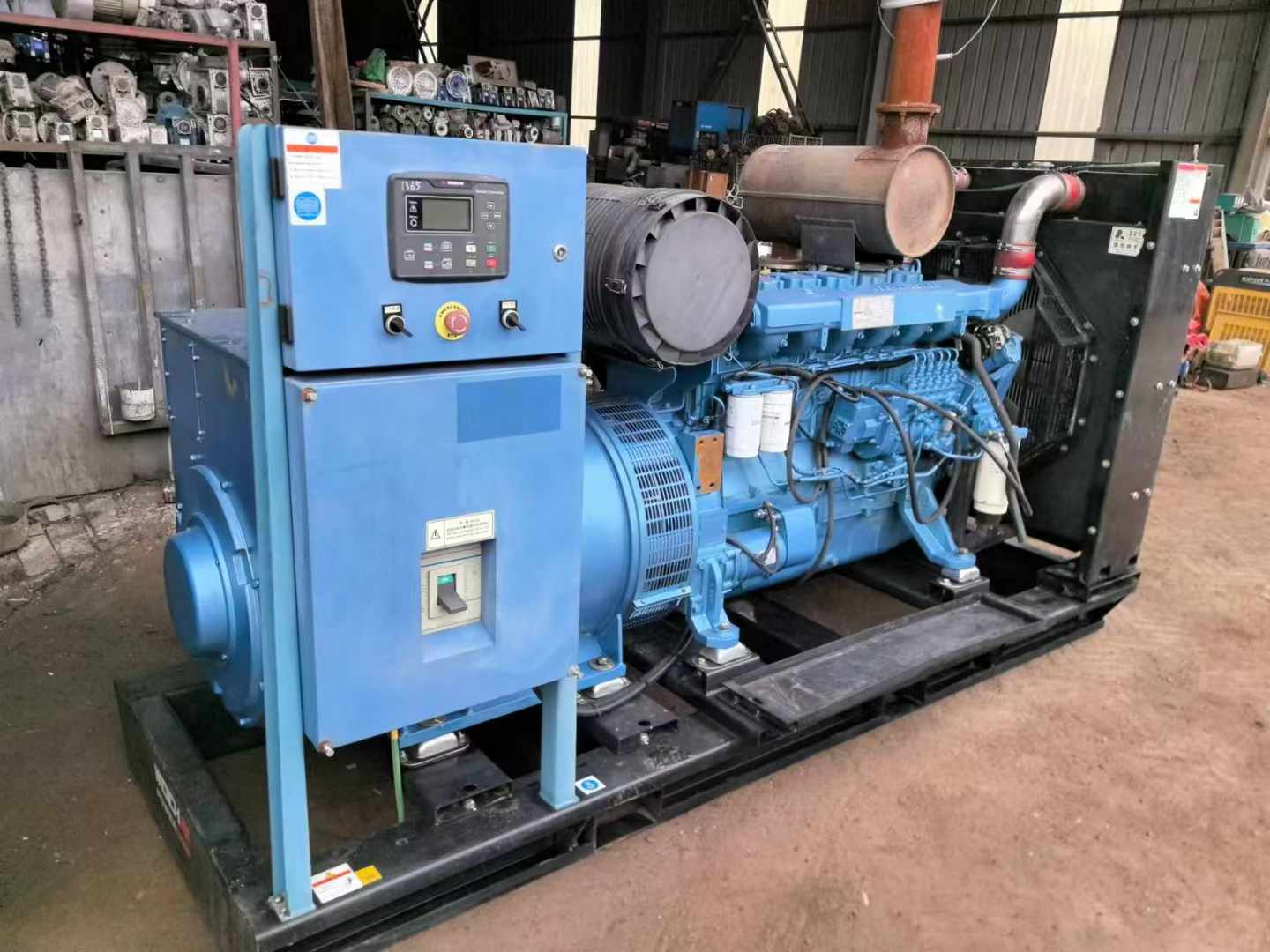 江岸500kW 柴油发电机组可带动设备功率的计算公式是什么？