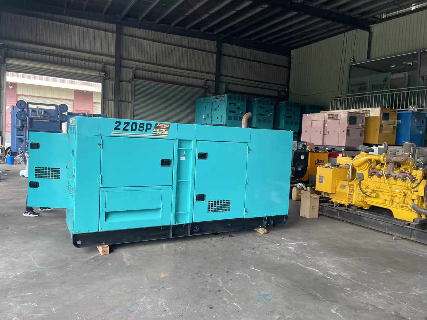 江岸600kW柴油发电机组带载能力？