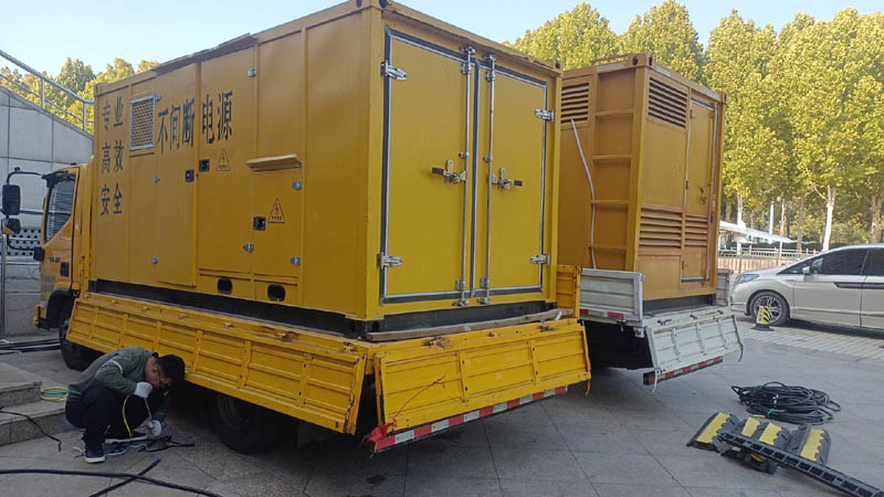 江岸柴油发电机组和UPS电源配合使用时的注意事项