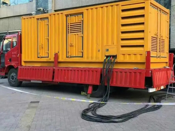 江岸发电机组干接点启动